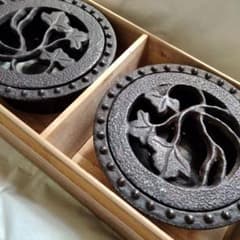 明治期金象嵌がま口 検索:駒井