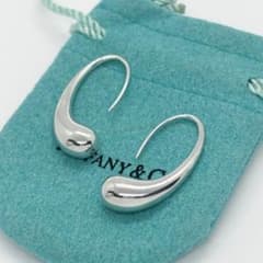 ティファニー オープン ティアドロップ ピアス シルバー 925 NC2fe