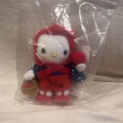 ご当地キティフルーツキティストラップ根付けハローキティしろくまりんご