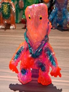 ヘドラ ブルマァク クリアブルー スタンダードサイズ ソフビ