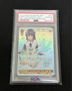 ⭐️おかしな出来事桜島麻衣 SEC PSA9 青春ブタ野郎はバニーガール