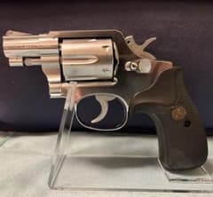 コクサイ】s&w M64モデルガン+交換用木グリ