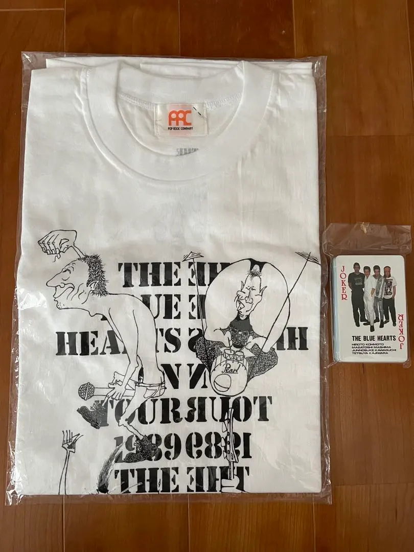 杉浦逸生Tシャツ当時物デッドストックブルーハーツ手刷りGRAM
