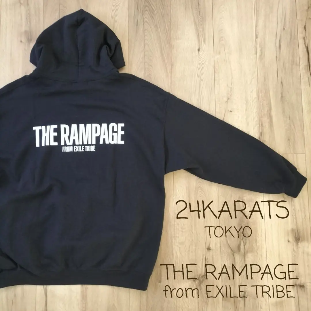 24KARATS THE RAMPAGE パーカー XL フーディー ランペ