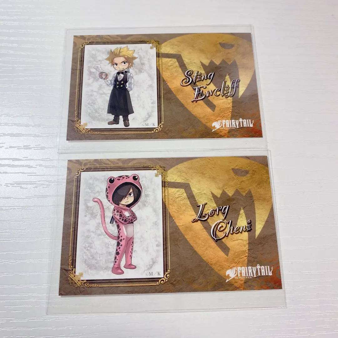 フェアリーテイル 20周年グッズ アクリルミニパネル 特典色紙セット