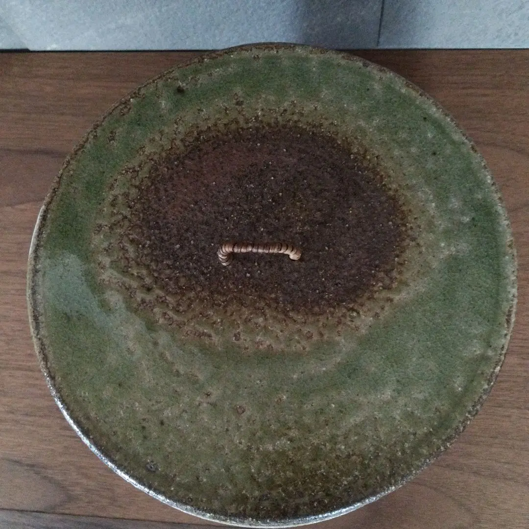 灰釉大皿(竹内公明作) 直径 46cm