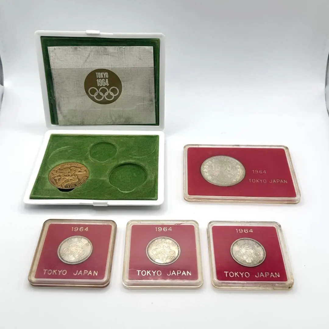 レア！東京オリンピック 1964年 メダルセット 金・銀・銅 説明書付