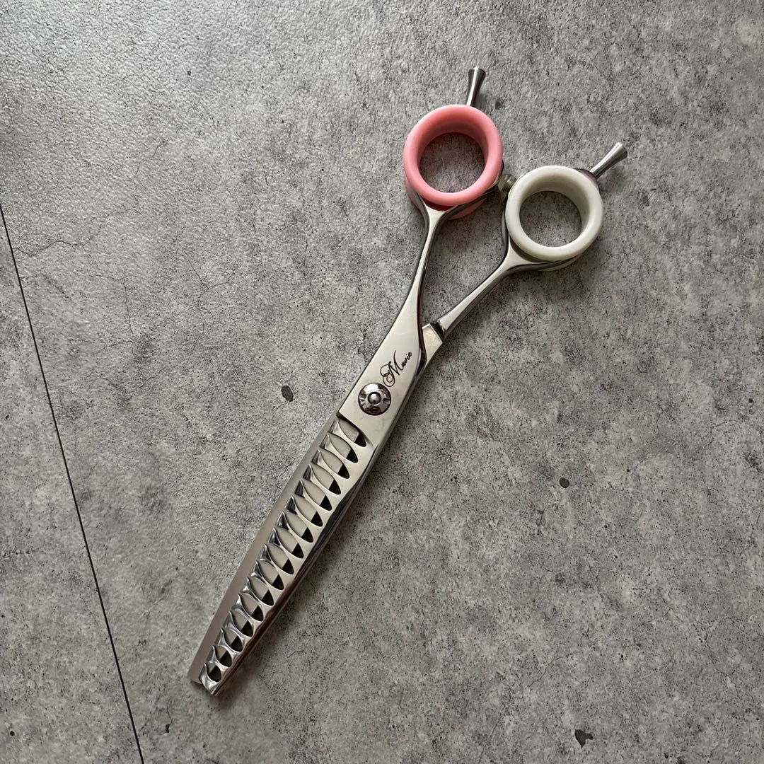 BEARDS 犬用トリミングハサミ 逆刃セニングSAKURA-402025年最新