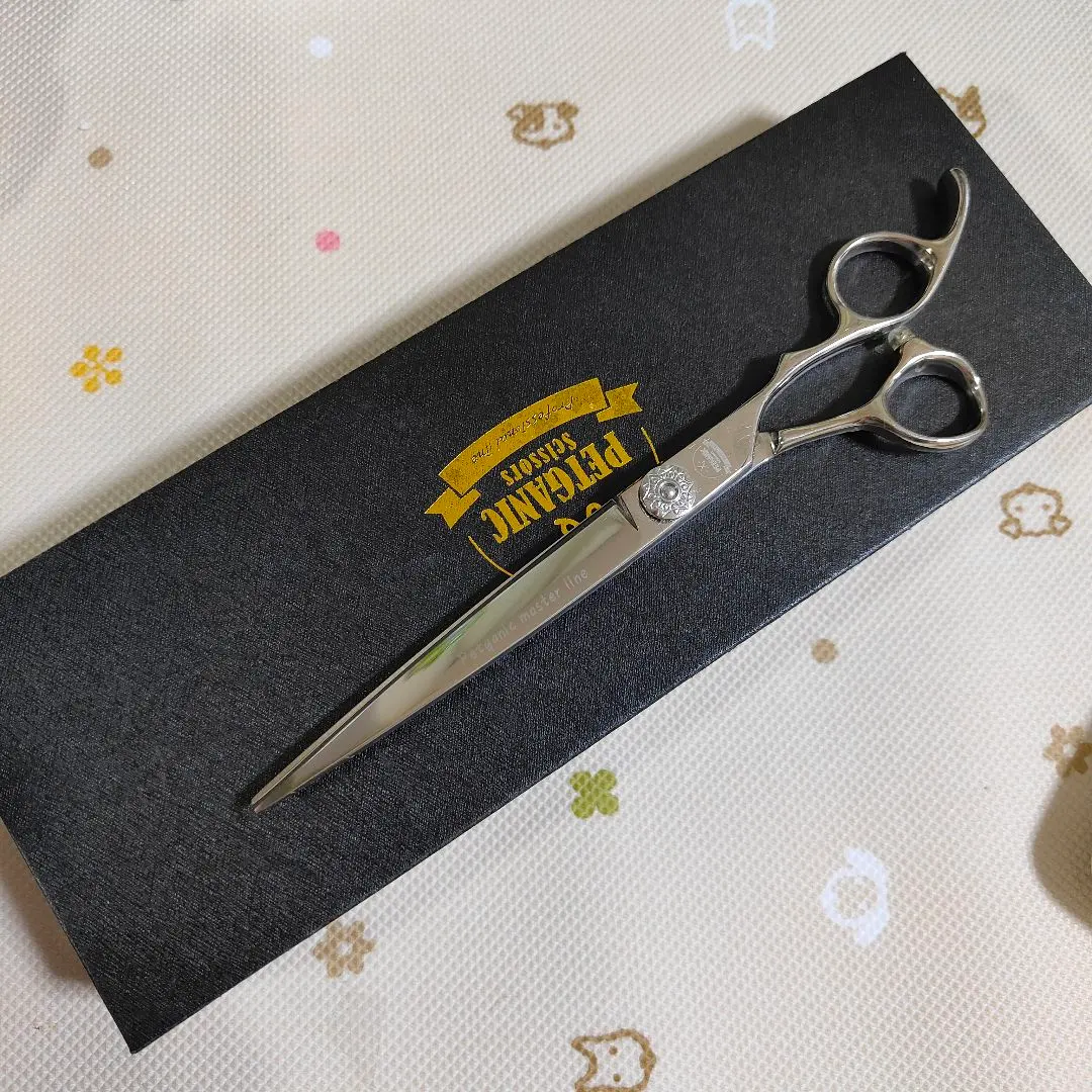 MARTE シザーシルクM カーブ7インチシルバーpetganic 韓国
