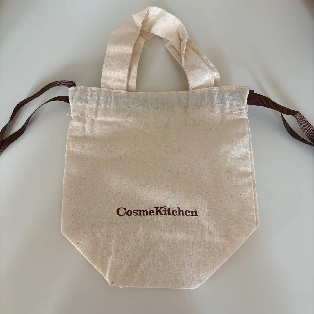 CosmeKitchen ベージュ ショッパー 中型