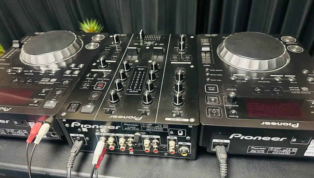 Pioneer DJM-350 動作確認済みクロスCHフェーダー交換元箱あり