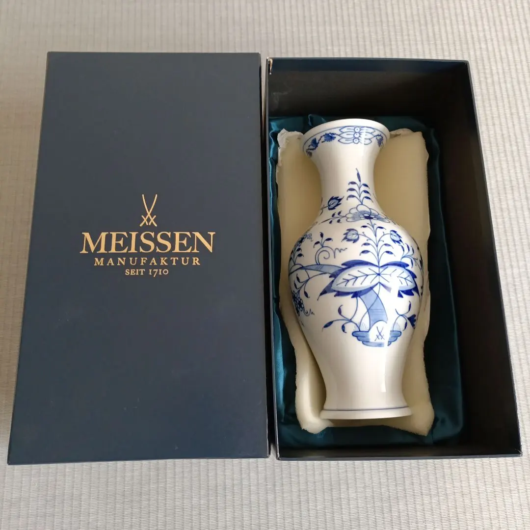 2026年最新】マイセン ブルーオニオン 花瓶の人気アイテム - メルカリ