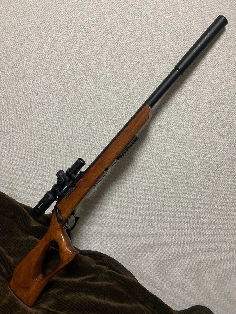 マルイVSR-10Gスペック自作木製ストック三十八式風