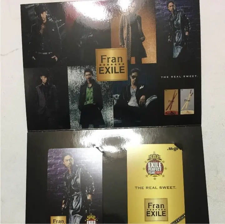 非売品・新品】EXILE(2009) 全メンバー 音楽ギフトカード 一式