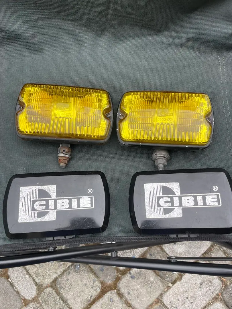 POWER 当時物 フォグランプ CIBIE PIAA MARCHAL CBX