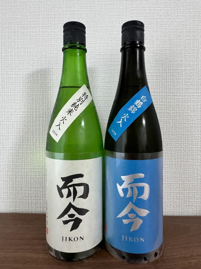 而今 純米大吟醸 白鶴錦& 純米吟醸 八反錦 火入れ 720ml 2