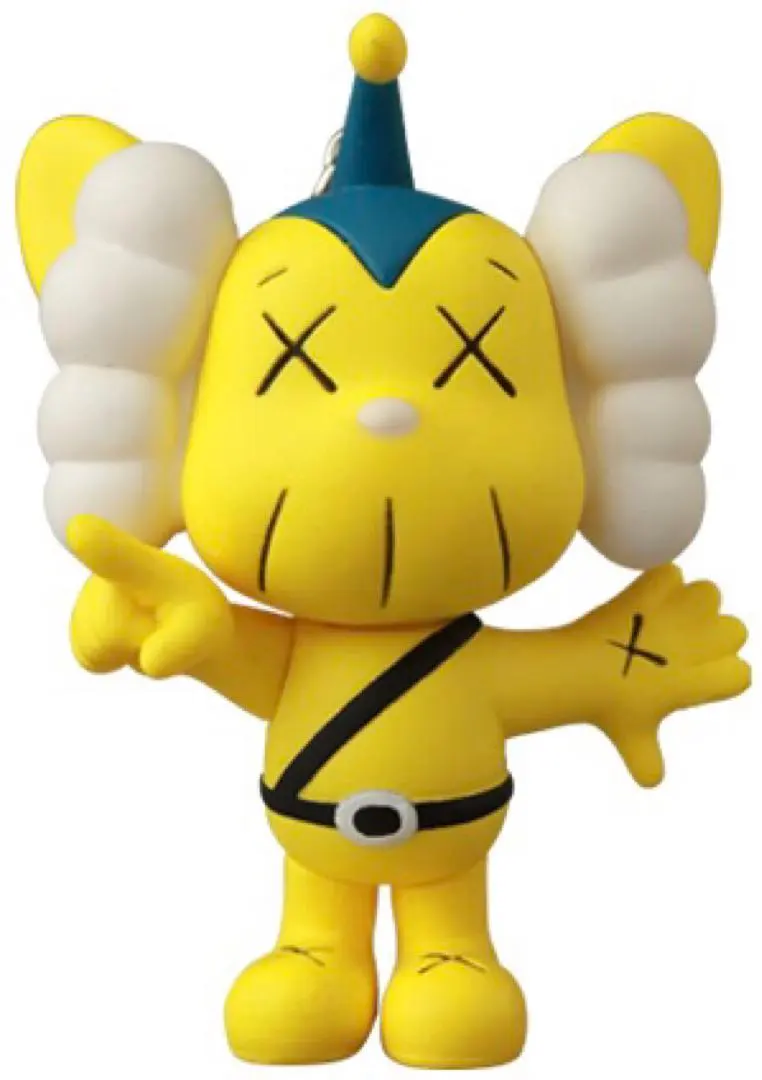 MEDICOM TOY /カウズ フィギュアKAWS JPP黄色と黒の2個セット