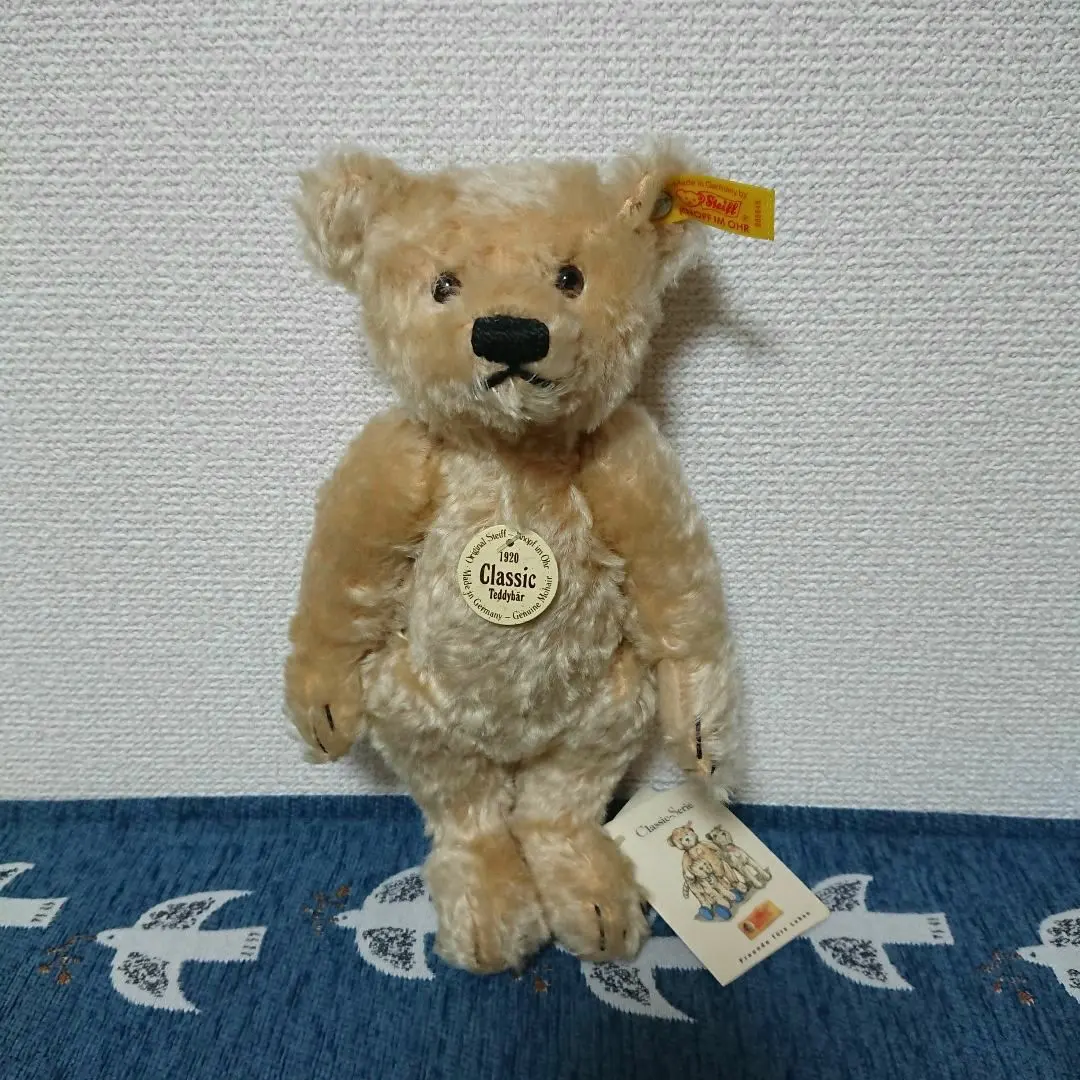 ミドルサイズシュタイフ 20年代ホワイトアンティーク