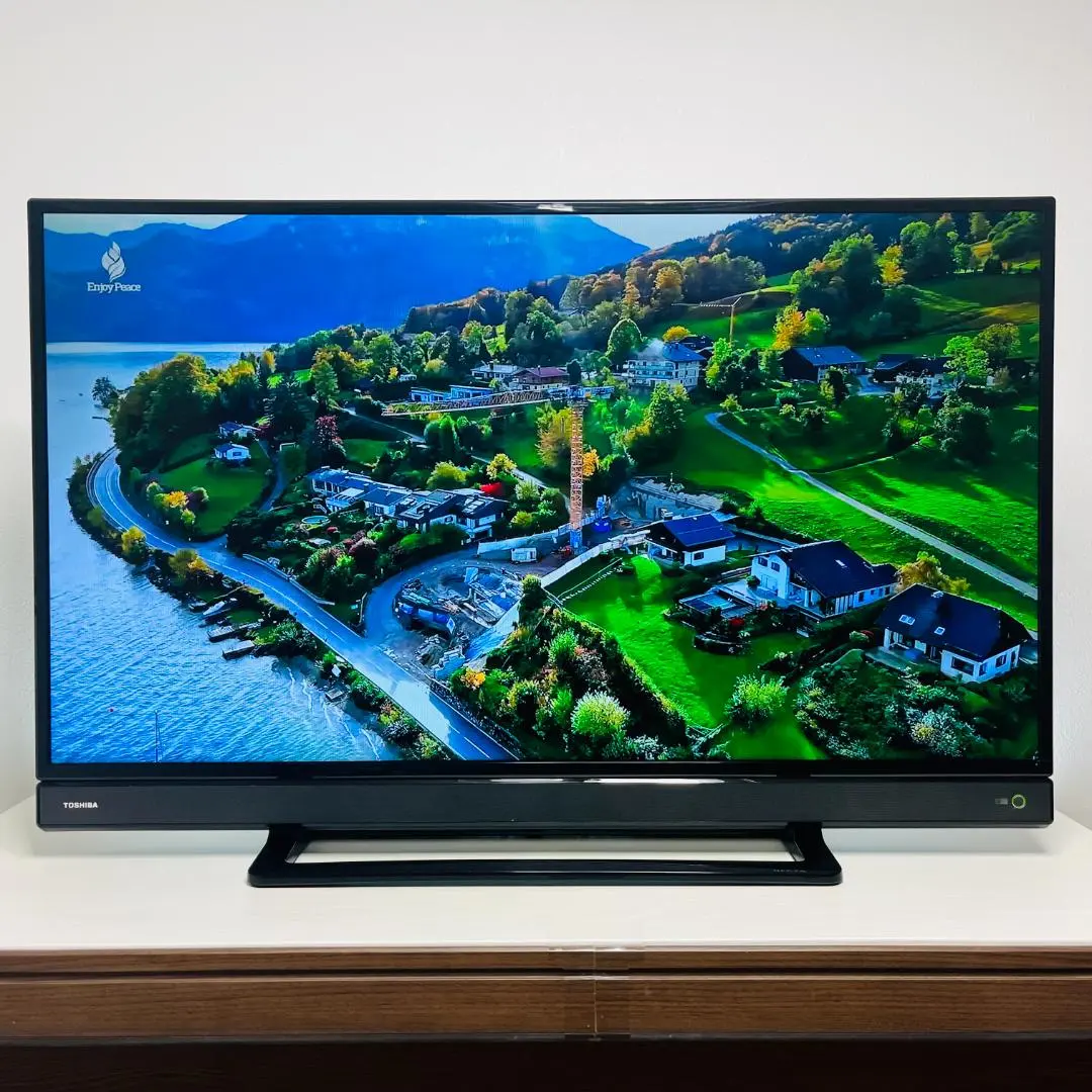 ②TOSHIBA/東芝 REGZA 40S21 40型 2018年製 フルハイビジョン液晶TV
