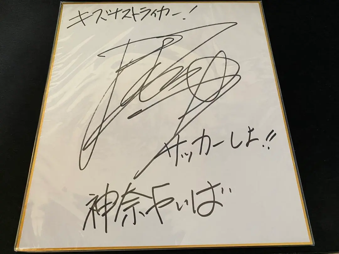 保志総一朗さん直筆サイン入りカードエールストライクガンダム