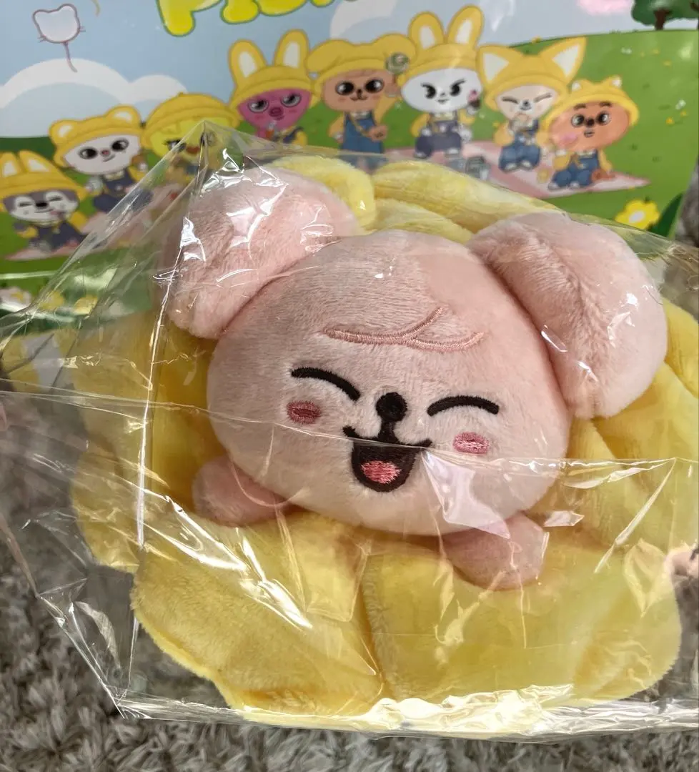 スキズポップアップジニレットぬいぐるみポシェットペンケース特典