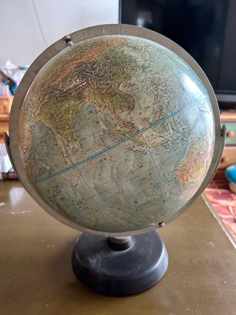 地球儀Made in U.S.A. リ−ダ−ズダイジェスト世界大地球儀