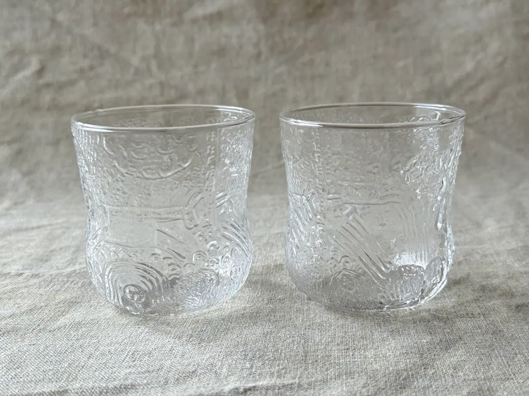 廃盤未使用オイバ・トイッカ ファウナ フラワーベース ブラウン 廃盤