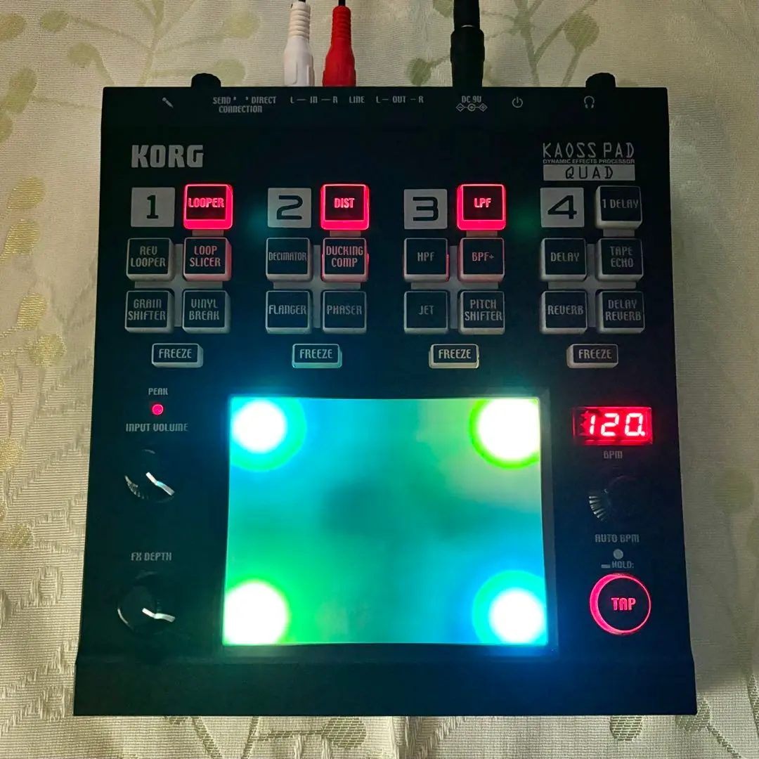2025年最新】Korg Kaoss Pad Quadの人気アイテム - メルカリ 【中古