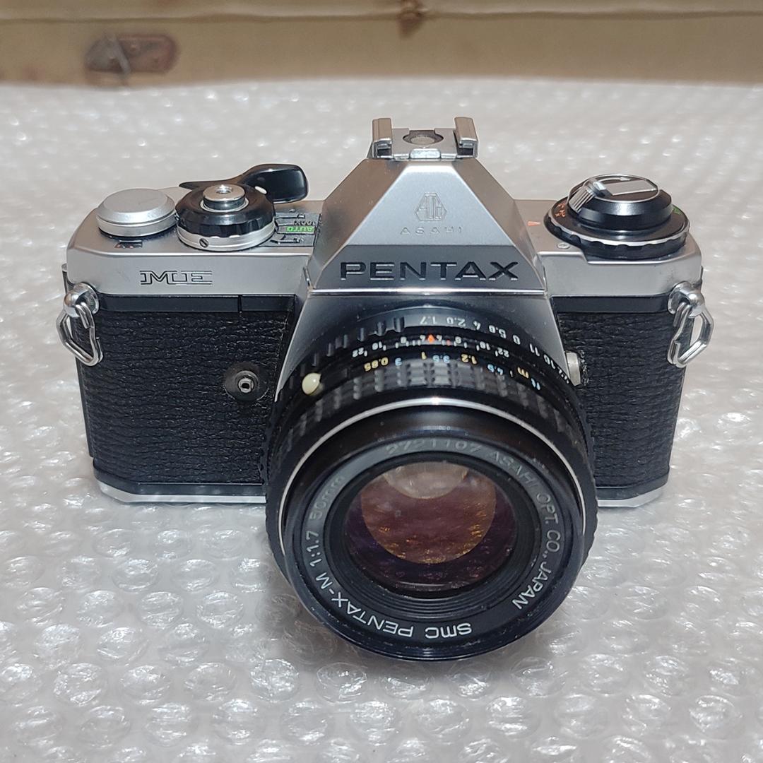 【完動品】PENTAX ME + SMC PENTAX-M 1:1.7 50mm 完動品】PENTAX ME + SMC PENTAX-M 1:1.7 50mm