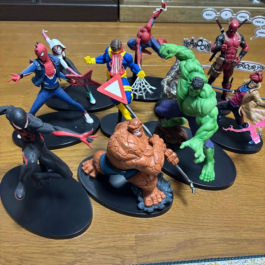 marvel HERO プライズフィギュア まとめ売り 10点 開封品