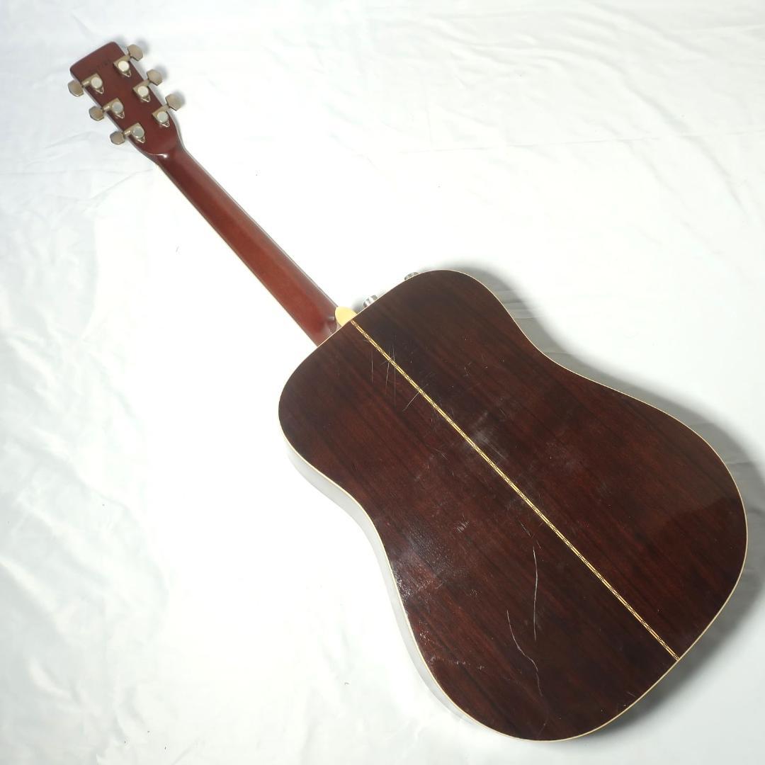 Morris W-30 改エレアコ アコースティックギター 装飾バインディング