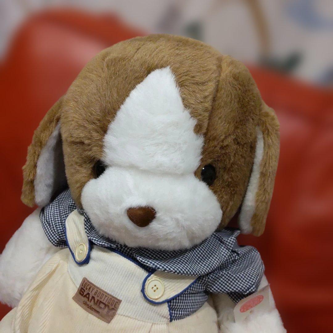 夢の回転木馬　サンアロー　サンディ　特大　日本製　50センチ　犬