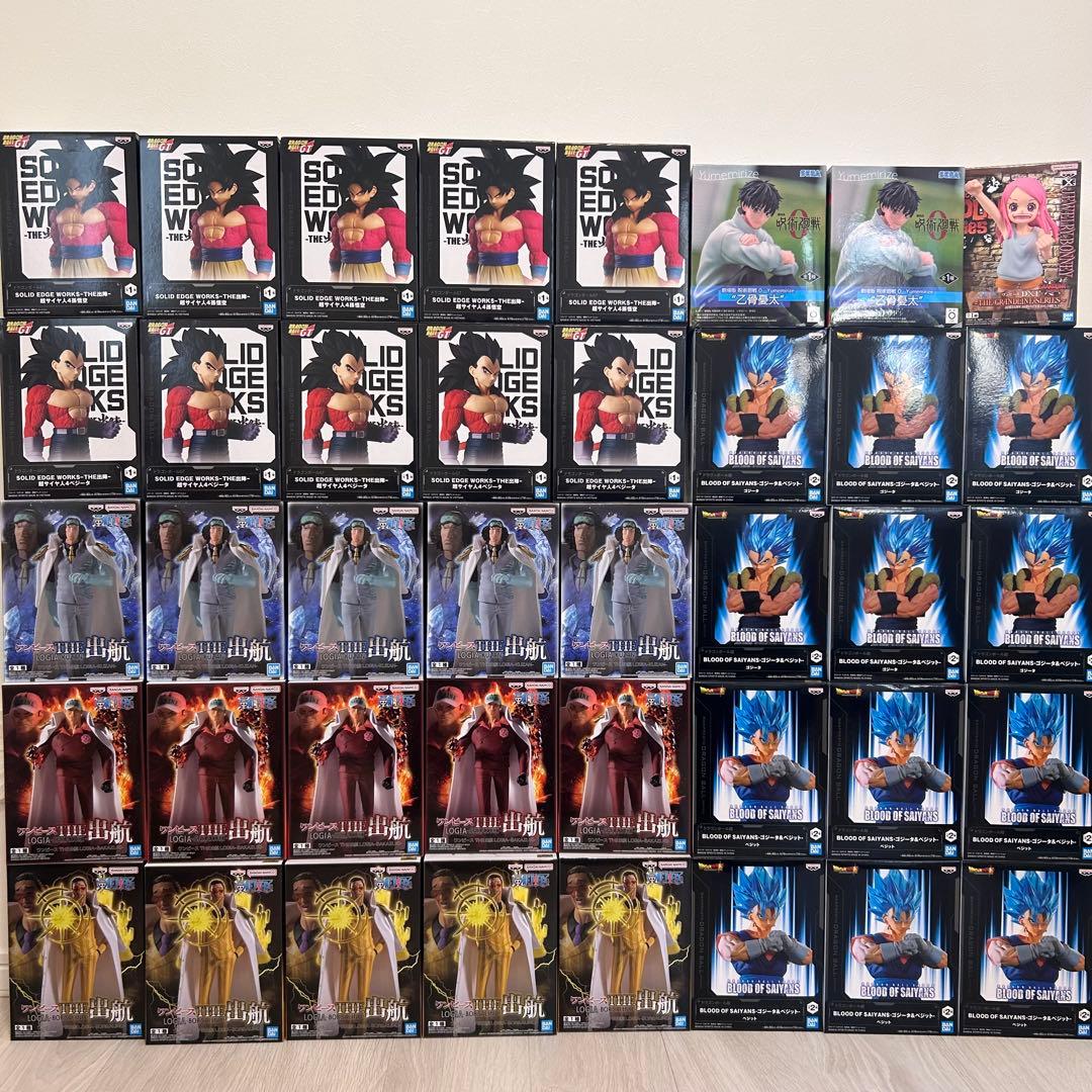 最新プライズフィギュア　まとめ売り　① 最新プライズフィギュアまとめ売り 8点セット - メルカリ