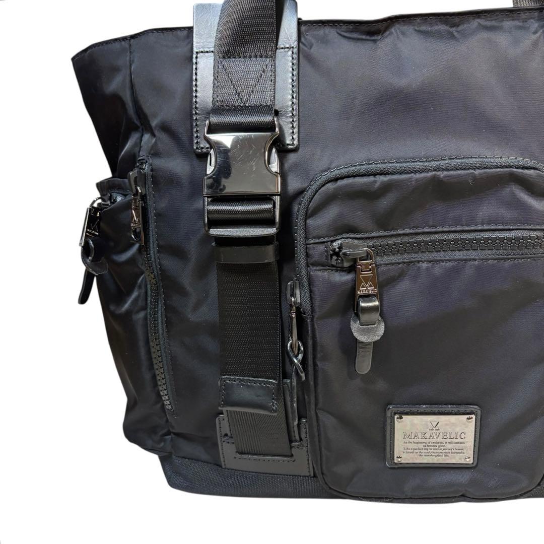 【極美品】MAKAVELIC BIND UP 3 トートバッグ ブラック