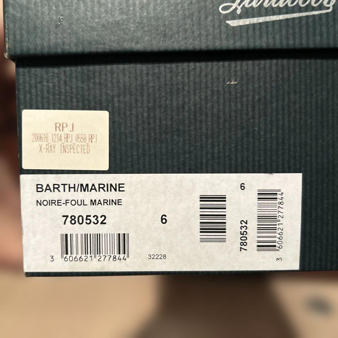 最終値下！パラブーツ　バース　ネイビー