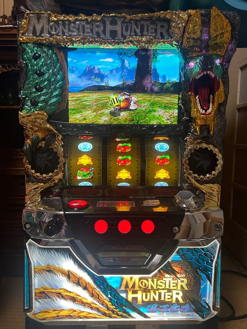 最終値下げ】モンスターハンター月下雷鳴パチスロ