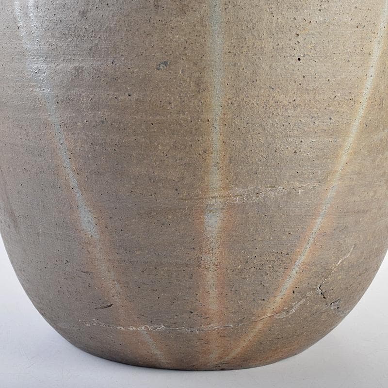 伊部焼 古伊部 大水指 壺 高さ約29㎝ 時代箱 MR8815B