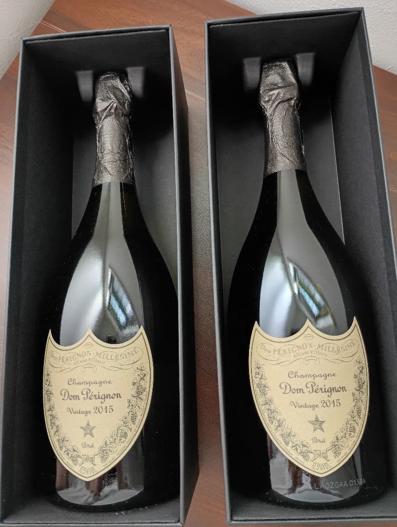 Dom Pérignon ドンペリニョン 2015年 2本セット ギフトボックス Dom Pérignon ドンペリニョン 2015年 2本セット ギフトボックス