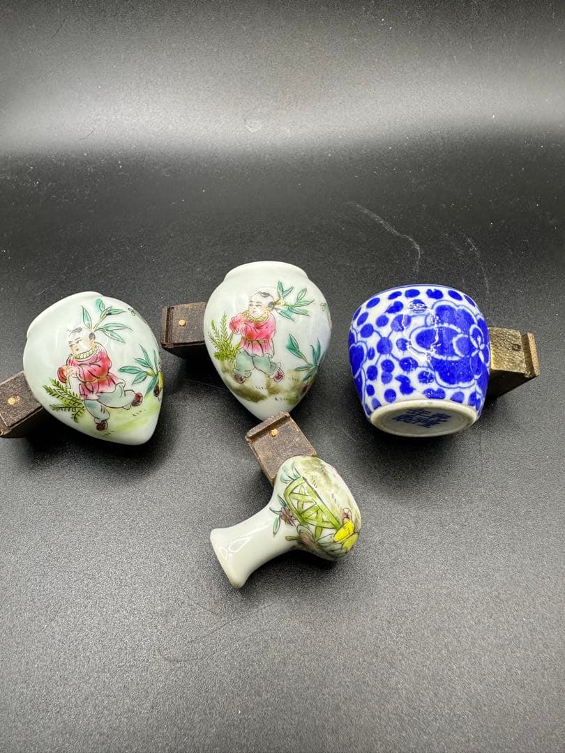 鸟食罐，中国，古玩，骨董，清時代，置物 鸟食罐，中国，古玩，骨董，清時代，置物