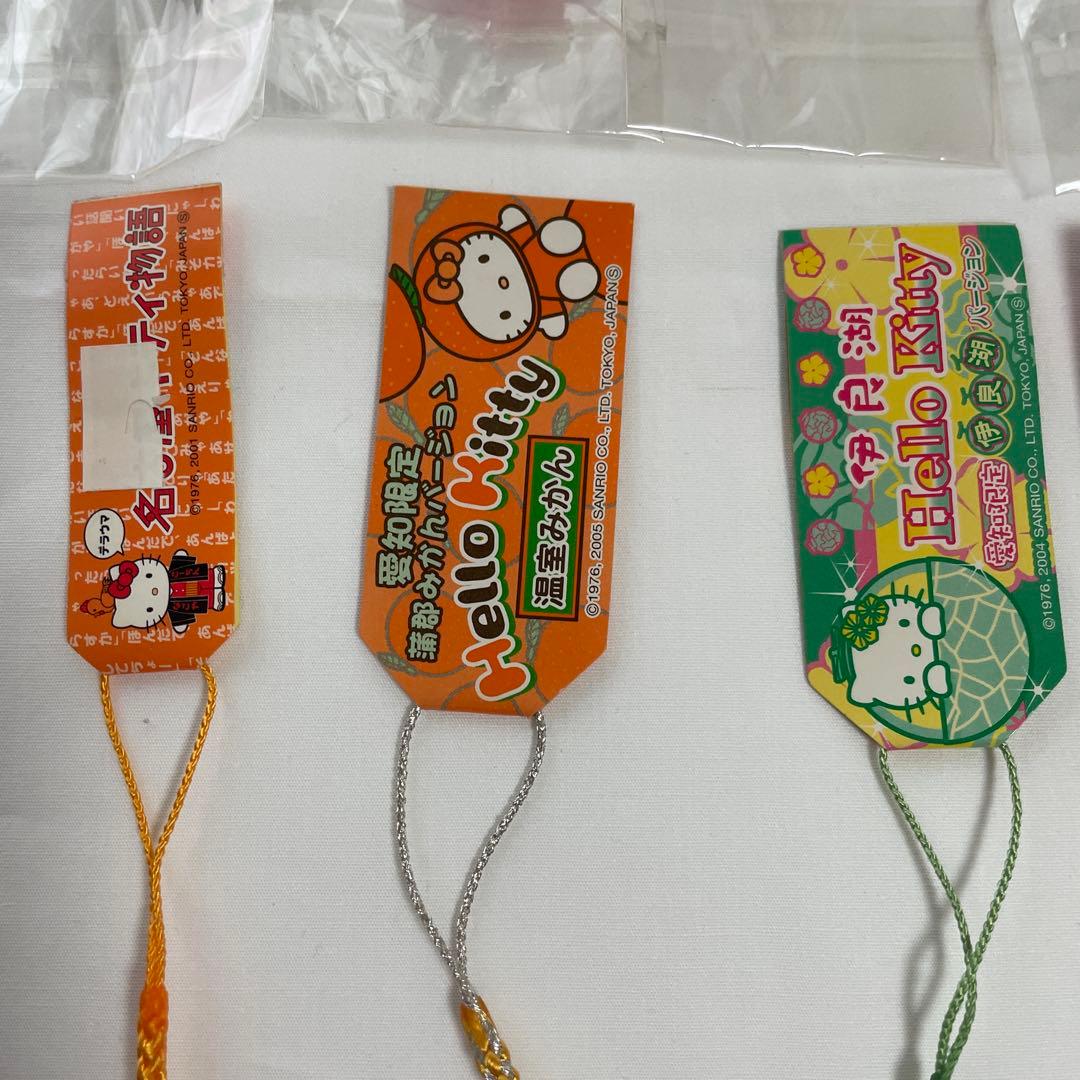 新品◆ハローキティ ご当地キティ 根付けストラップ 愛知 10個セット◆匿名配送