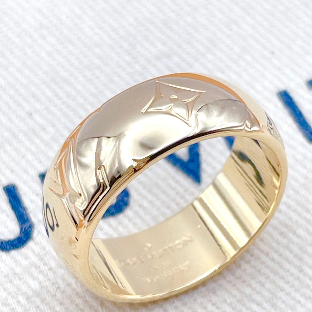 LOUIS VUITTON リング　モノグラム　ネックレス　ゴールド