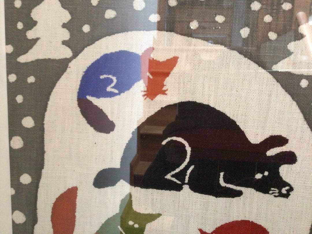 ⭕️⭕️【希少】柚木沙弥郎 型染絵 「冬」 額絵⭕️⭕️ - メルカリ