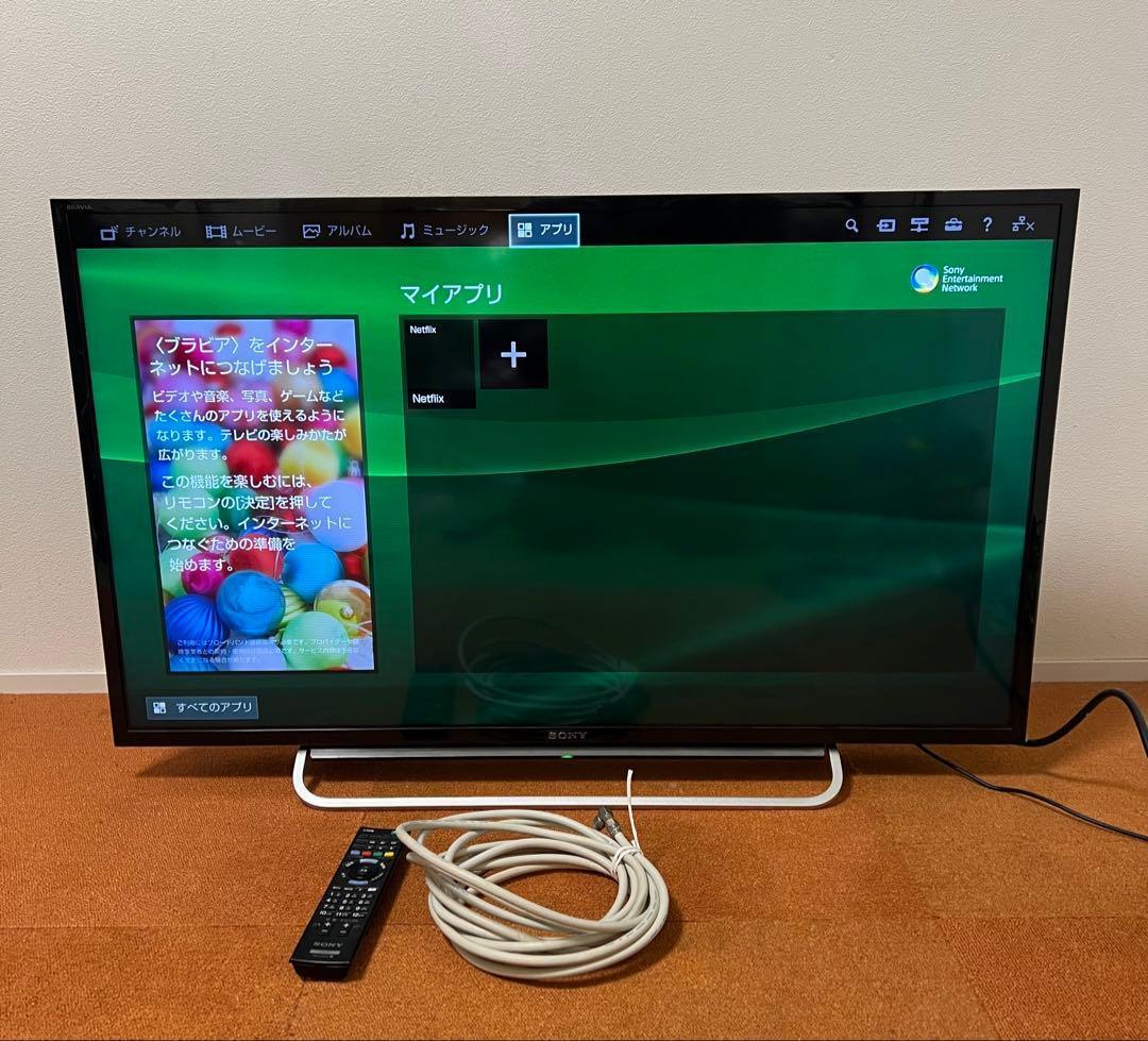 ソニー 40V型 液晶テレビ KDL-40W600B 無線LAN搭載・動画アプリ - メルカリ