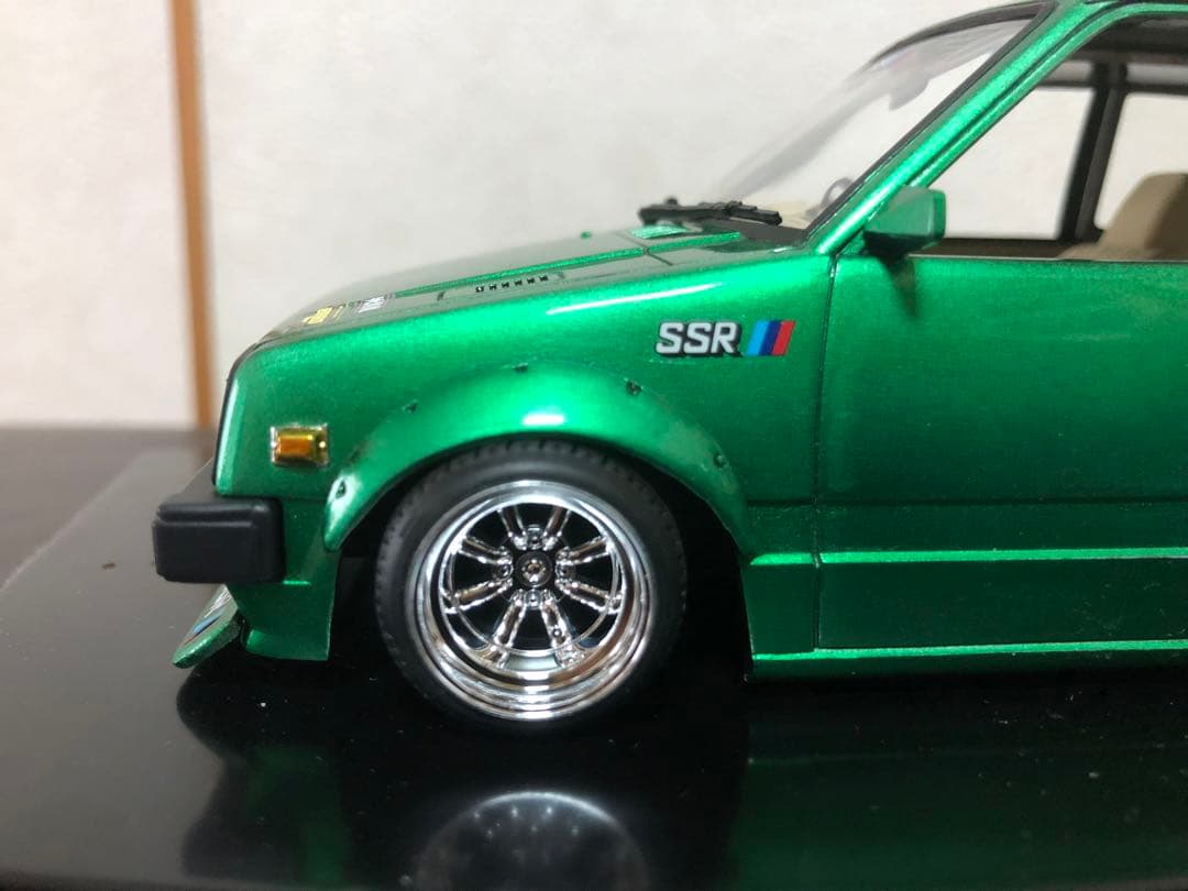 アイリ製 1/20 ダイハツ クオーレ 完成品