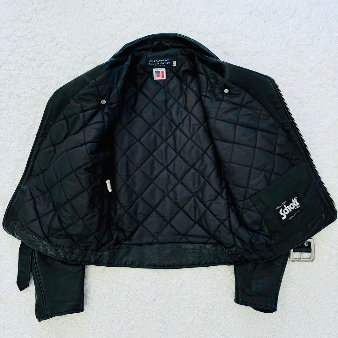 Schott ワンスター atomic garage別注 ダブルライダース