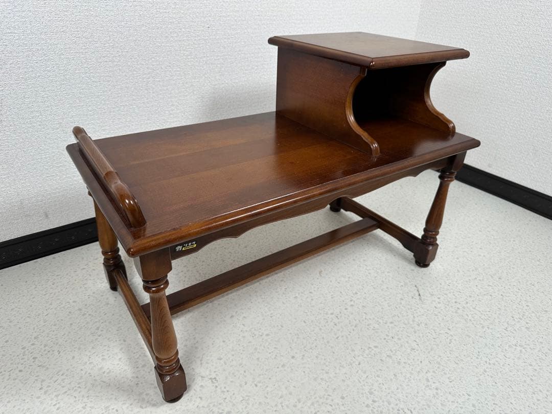 Karimoku カリモク コロニアル テレフォンベンチ 電話台 ※i4※ - メルカリ