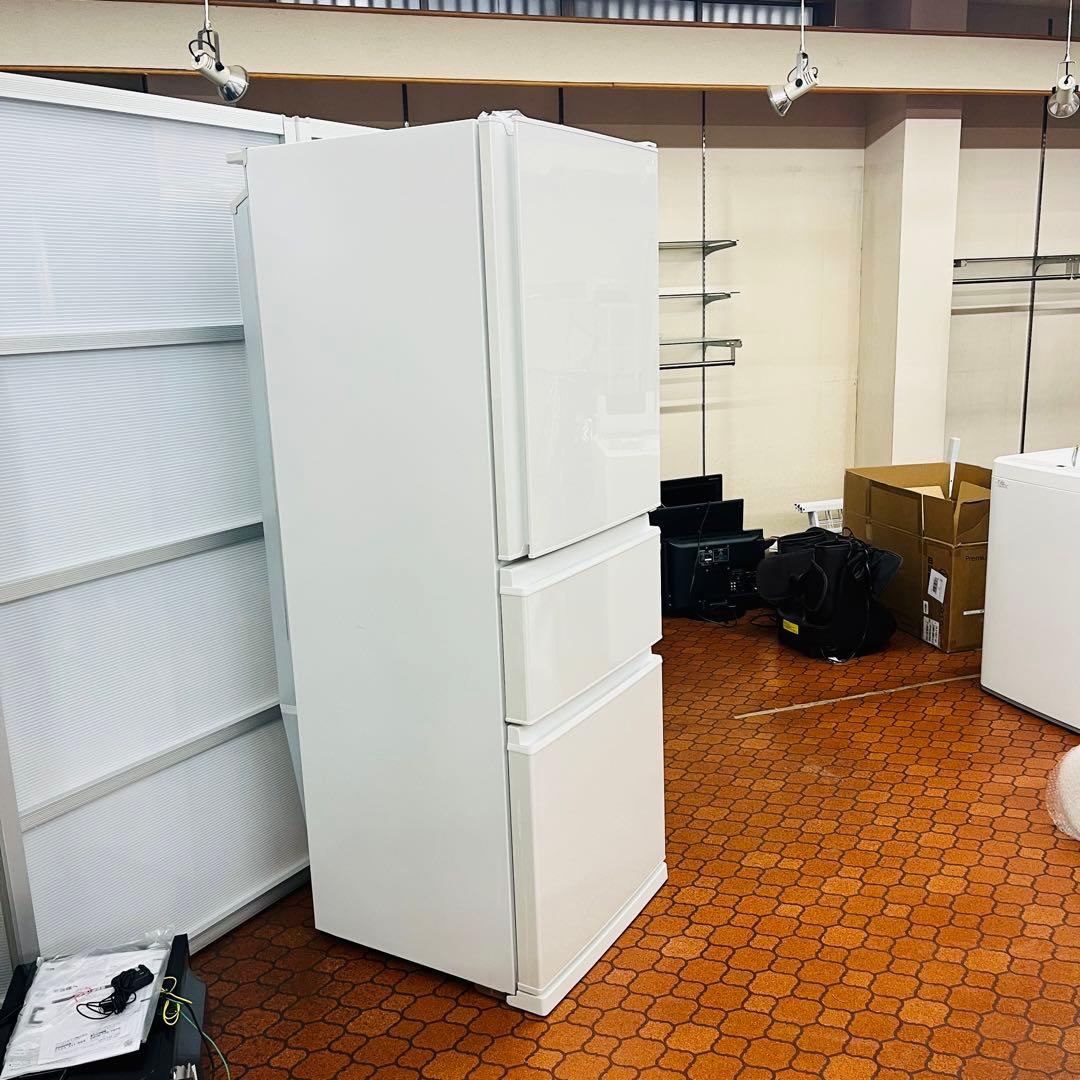 三菱 冷蔵庫 2022年製 右開き 自動製氷 3ドア 家庭向け