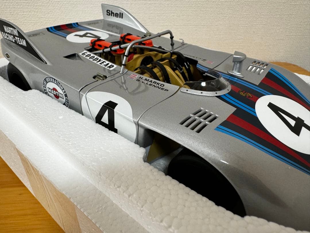 【AUTO art】 Porsche 908 / 03 #4 Martini