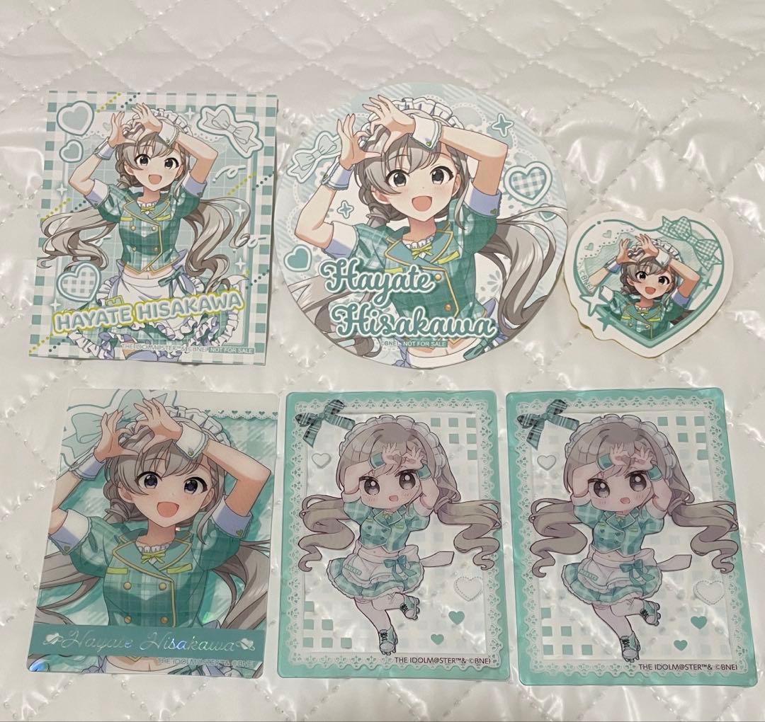 デレマス 久川颯 スイーツパラダイス スイパラコラボ クリアカード等