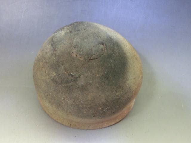 須恵器□ぐい呑み 古鉢 時代物の茶碗 土器 直し有り 古美術 時代物